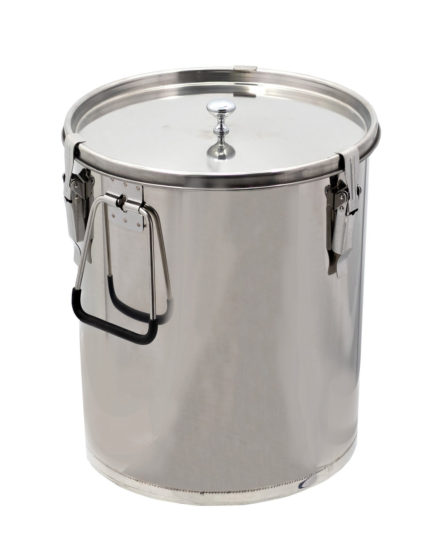 Honiglagerbehälter aus Edelstahl – Platzsparend & Stapelbar (25/30 kg)