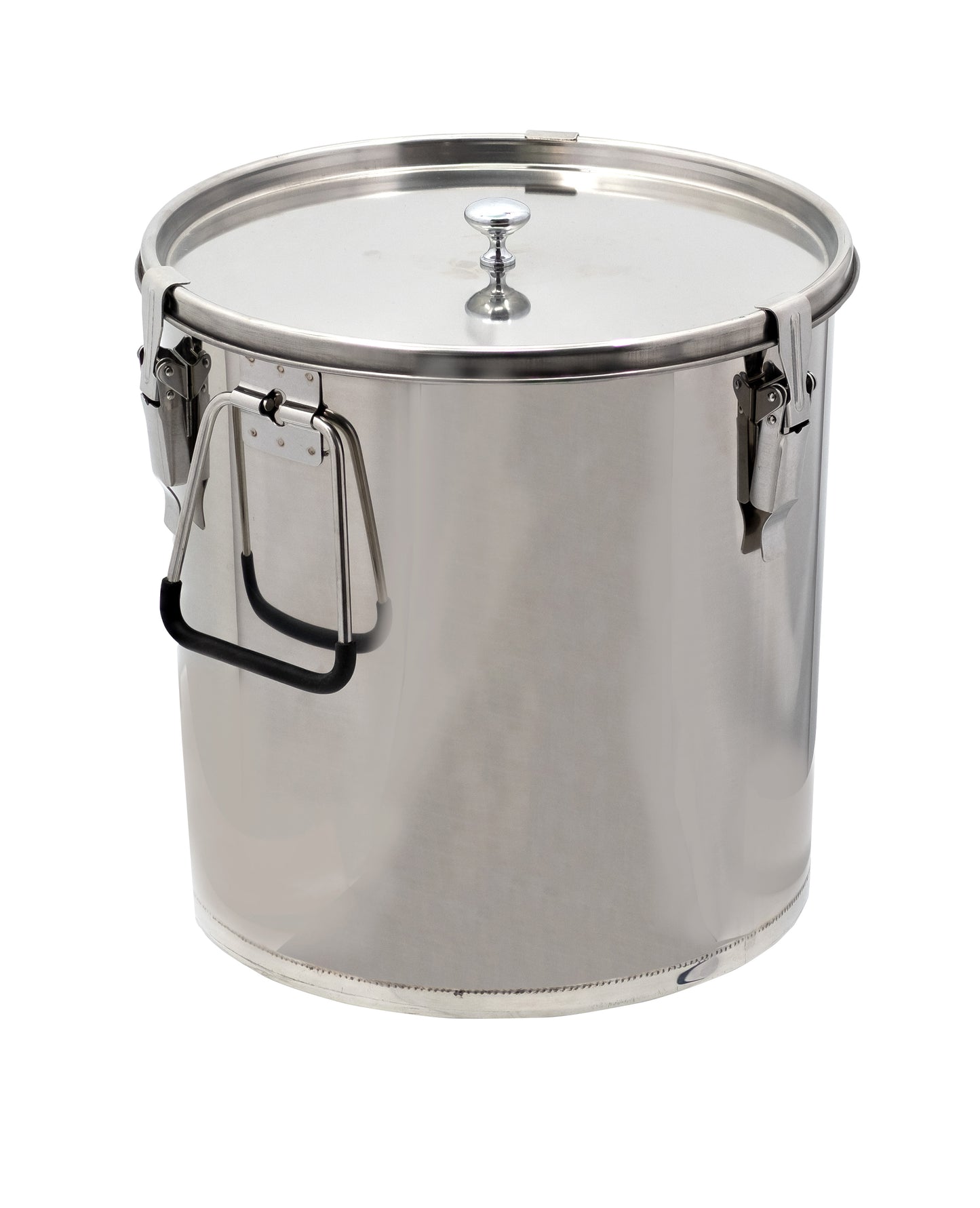 Honiglagerbehälter aus Edelstahl – Platzsparend & Stapelbar (25/30 kg)