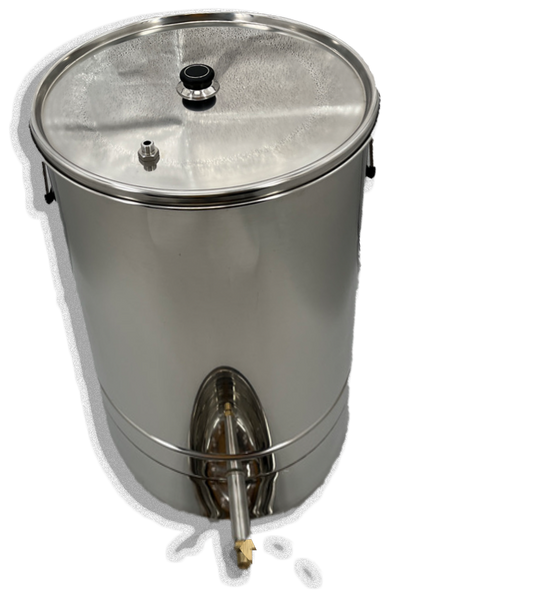 Dampfwachsschmelzer rund Edelstahl 53 cm Durchmesser bis zu 30 Waben